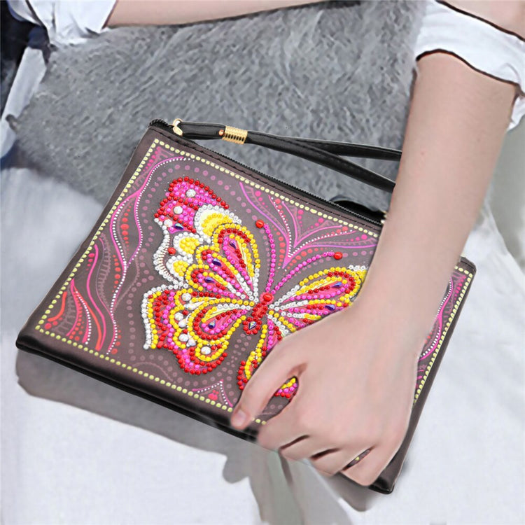 Handbag mandala pattern diamond painting