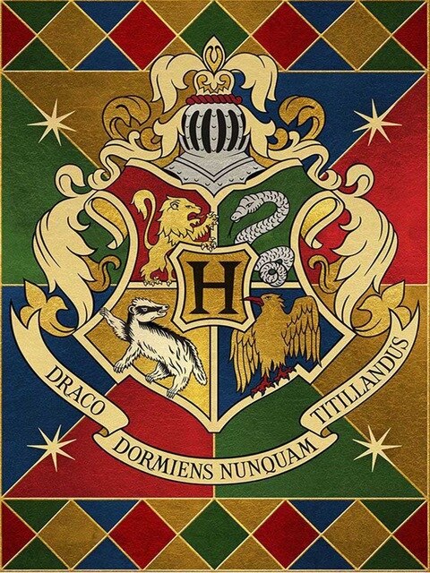 Harry Potter logo version2 7 Diamond Painting