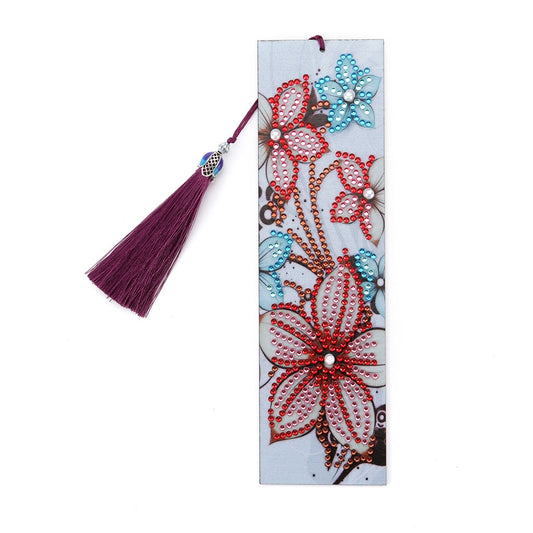 Bookmark flowers for your books Diamond Painting