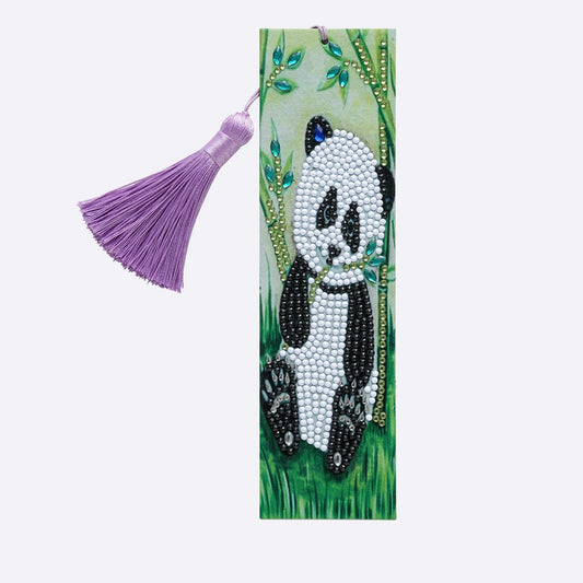 Bookmark panda for your diamond painting books