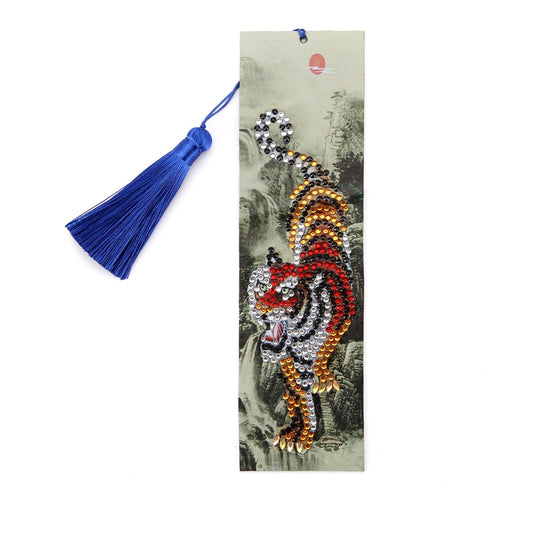 Bookmark tiger for your diamond painting books