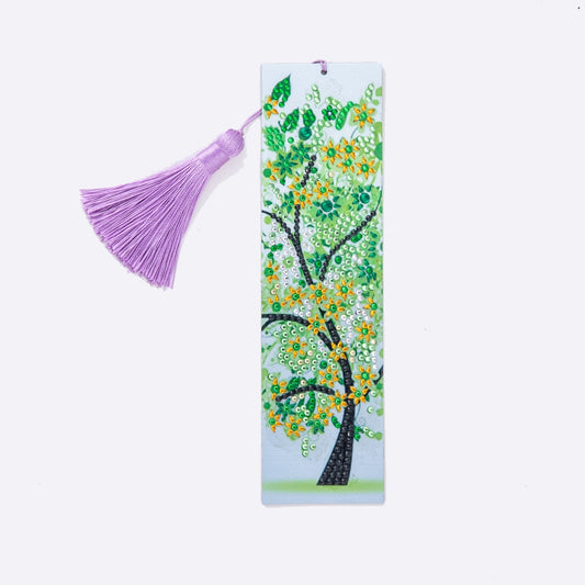 Bookmark tree for your books diamond painting