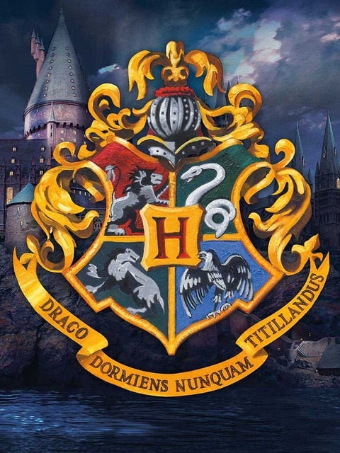 Harry Potter logo version2 8 Diamond Painting