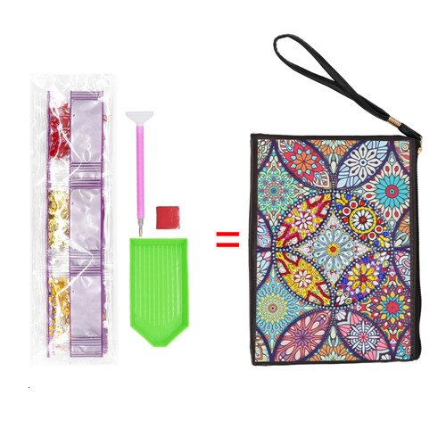 Handtasche Mandala Muster 2 Diamond Painting