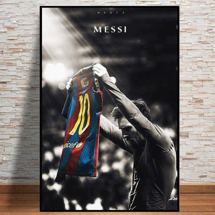 Fussball Messi 10 Diamond Painting Diamant Malerei-DiamondpaintingX.ch