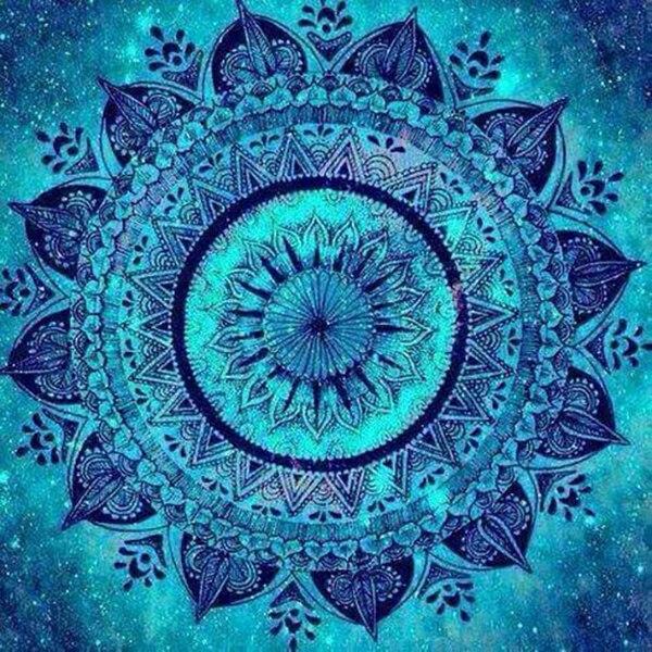 Mandala 11 Diamond Painting Diamant Malerei-DiamondpaintingX.ch