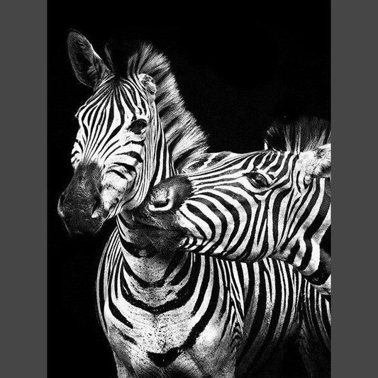 Zebra 6 Diamond Painting Diamant Malerei-DiamondpaintingX.ch